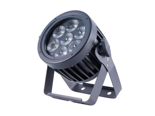 7 luces LED PAR para exteriores 6 en 1
