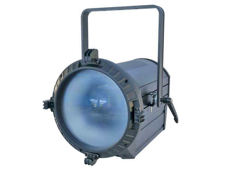 Luz fresnel led DMX 300W para teatro