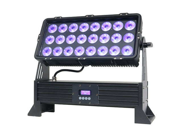 IP65 24pcs 20W RGBW 4 en 1 Luz de inundación a prueba de agua