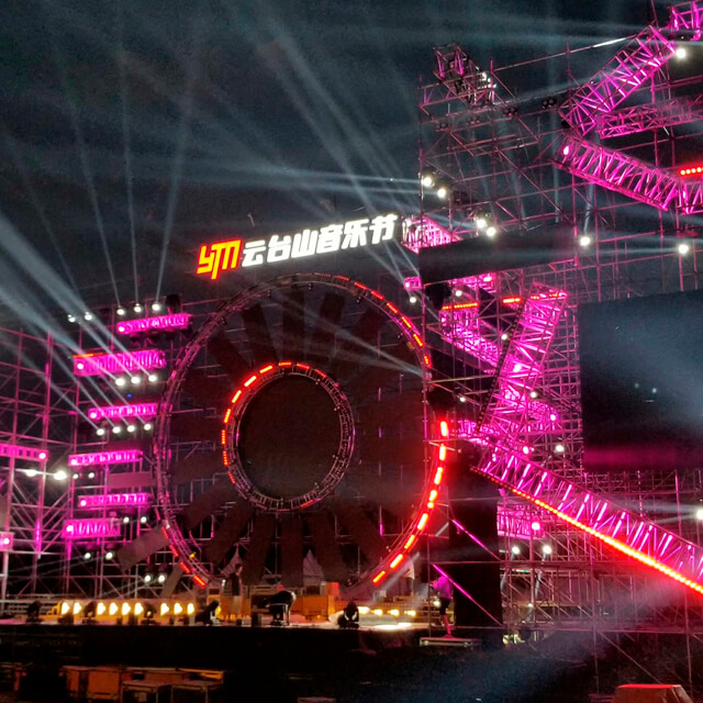 5 cabezales 10W 3 en 1 Exterior Pixel Matrix Blinder Light