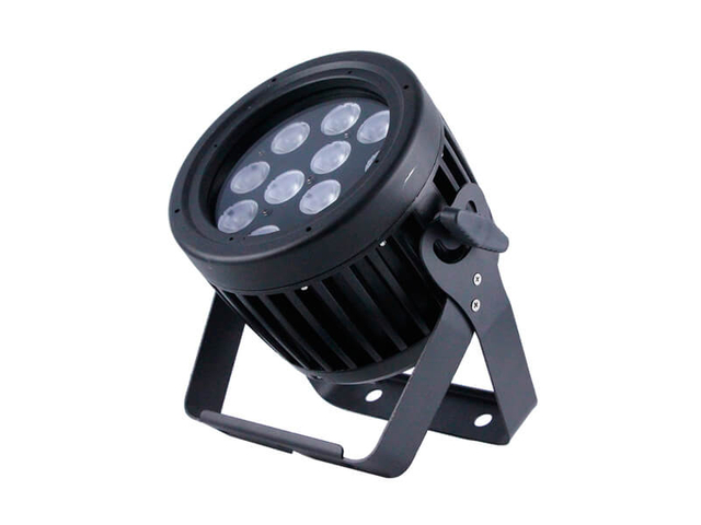 12 luces PAR impermeables LED 6 en 1