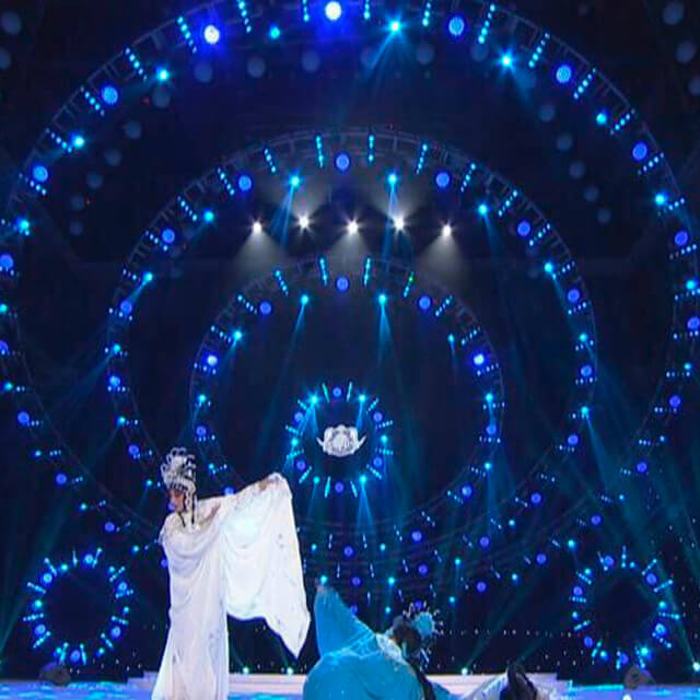 5 cabezales 10W 3 en 1 Exterior Pixel Matrix Blinder Light