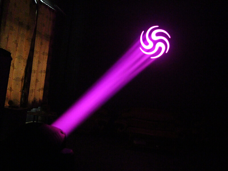 Luz de lavado de haz de cabeza móvil de 300W LED