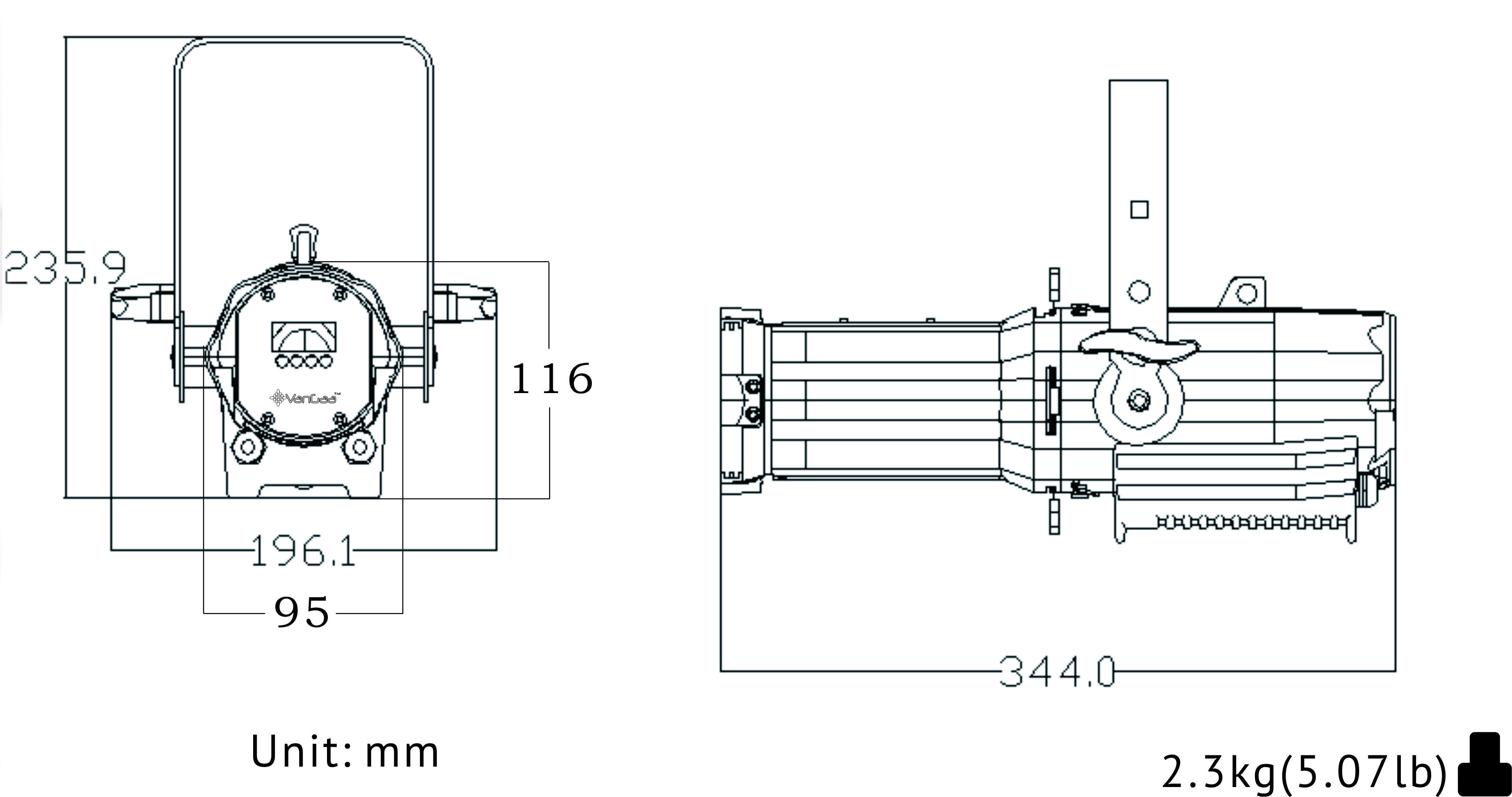 Dimensi&oacute;n VG-LVF60Z-N