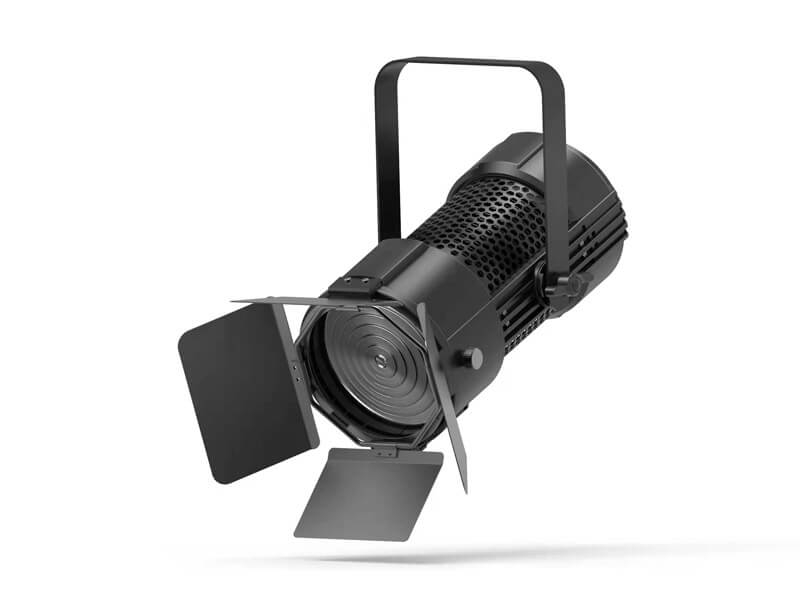 Luz continua Fresnel de estudio de TV LED sin ventilador de 100 W