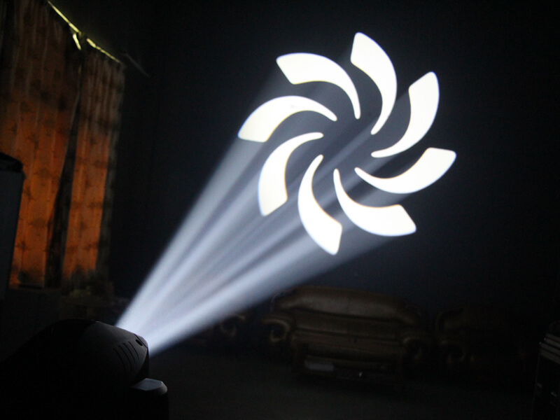 Luz de lavado de haz de cabeza móvil de 300W LED