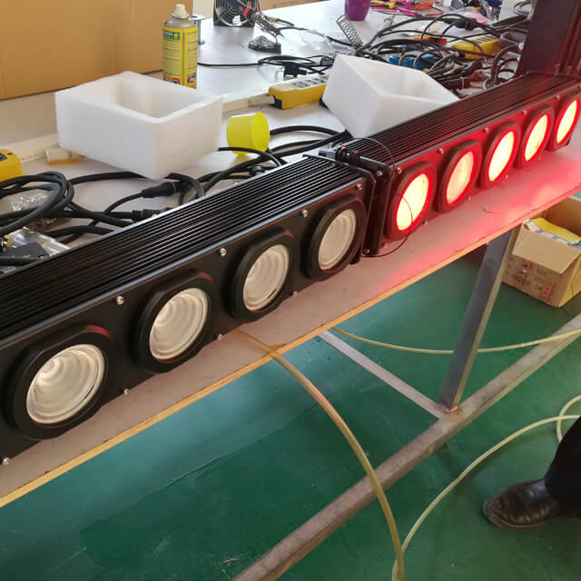 5 cabezales 10W 3 en 1 Exterior Pixel Matrix Blinder Light