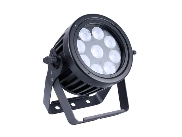 Luz LED PAR para exteriores 9pcs 6in1