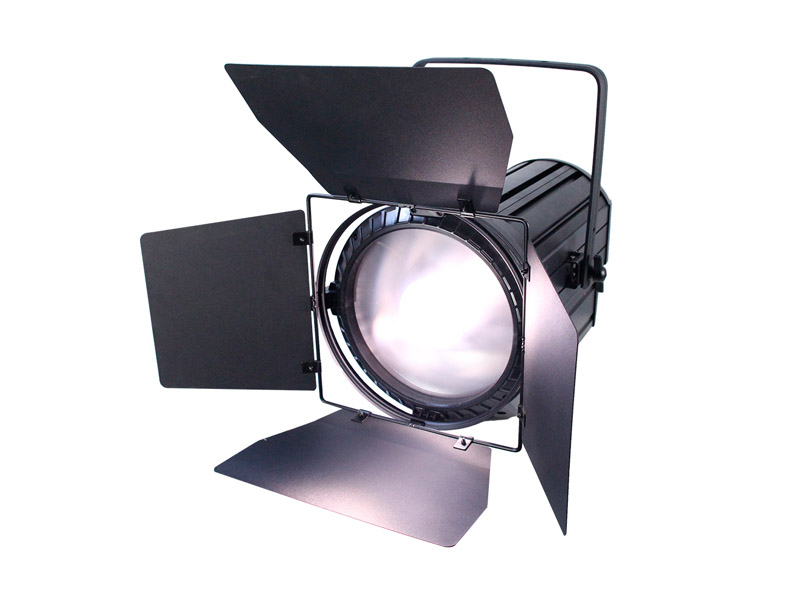 300W Motorize Zoom LED TV Studio Fresnel Luz diurna continua