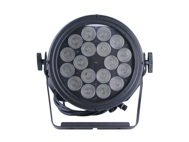 18pcs 18W al aire libre de alta potencia 6in1 LED impermeable par luz