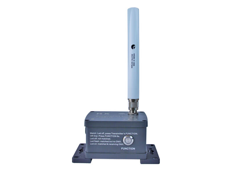 Transmisor y receptor inalámbrico DMX 2.4G para exteriores