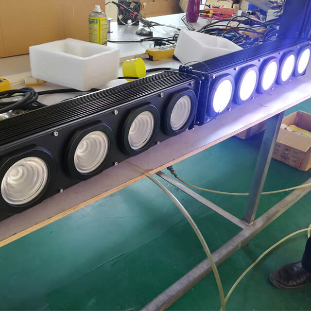 5 cabezales 10W 3 en 1 Exterior Pixel Matrix Blinder Light